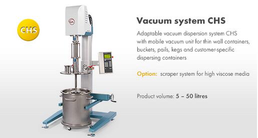 Modular vacuum system CHS分散機